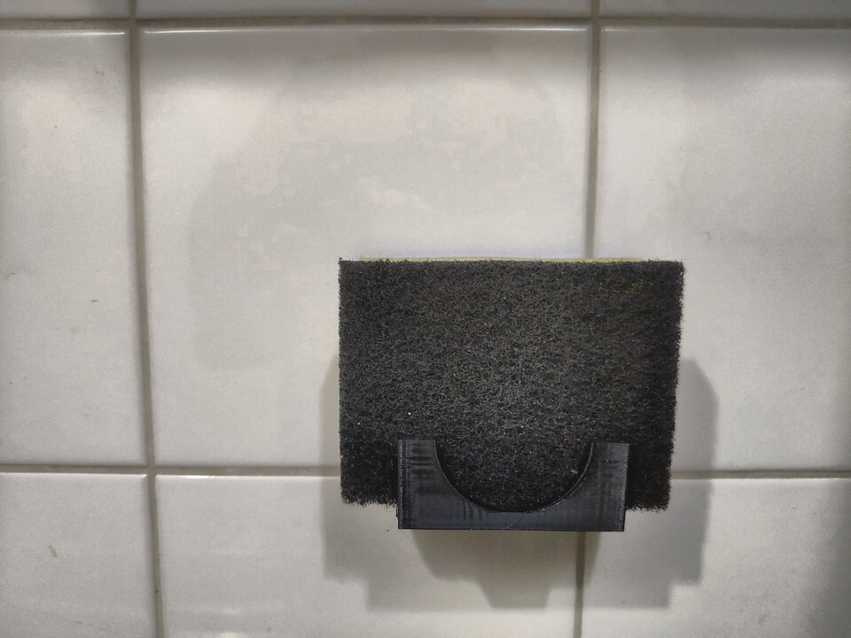 Dish sponge holder