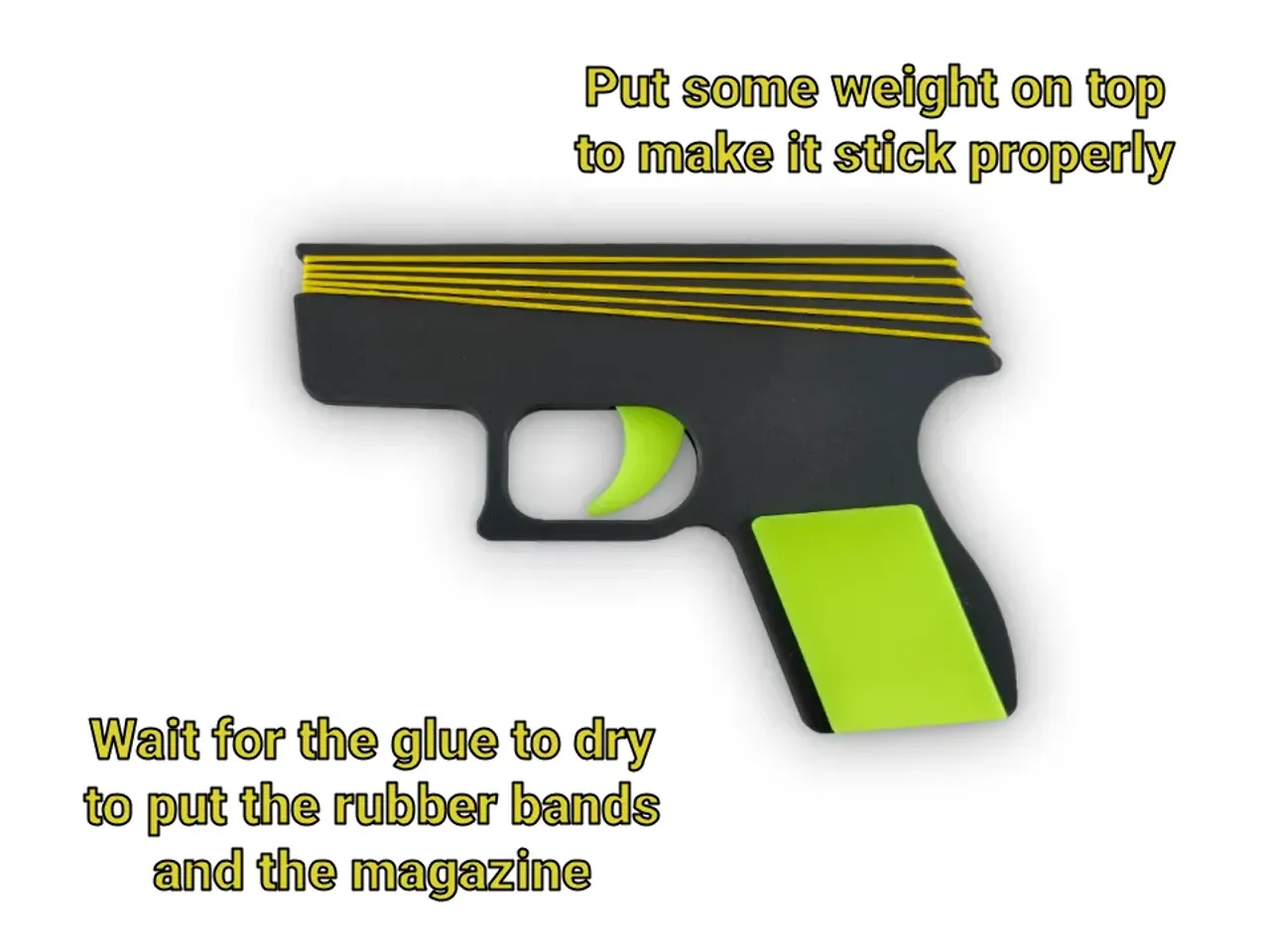 how to make a rubber band gun