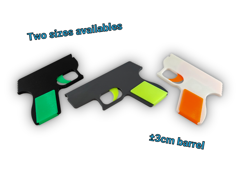 Simple Semiautomatic Rubber Band Gun by Katarn Download free STL model