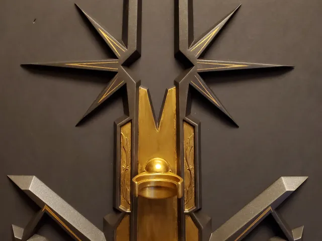 Wall Display for Savi's Workshop Lightsaber