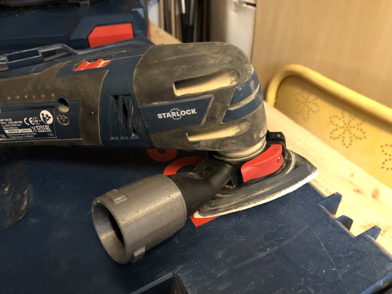 Bosch multitool dust extractor osVAC adapter by Jens83 Download free