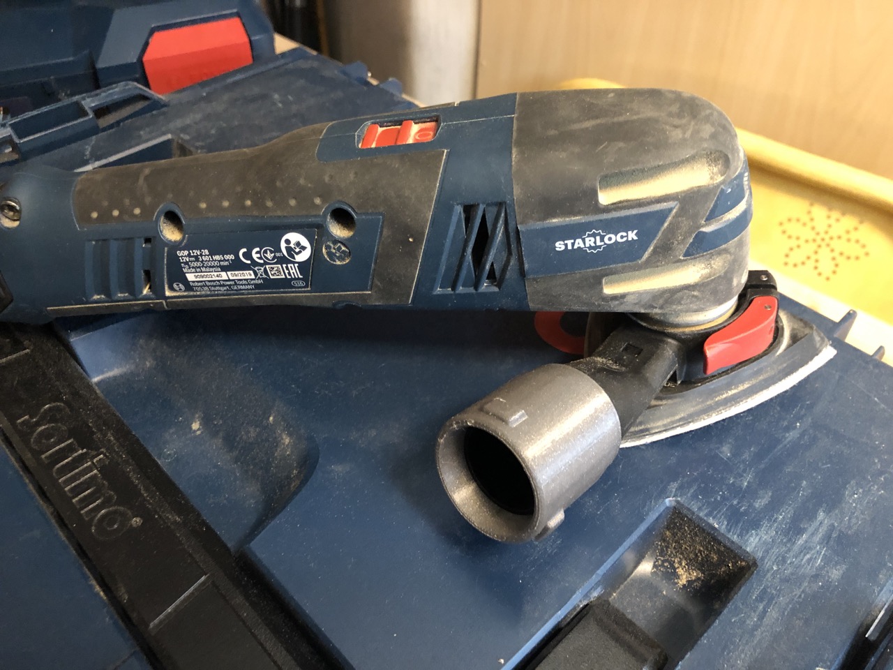 Bosch multitool dust extractor osVAC adapter by Jens83 Download free