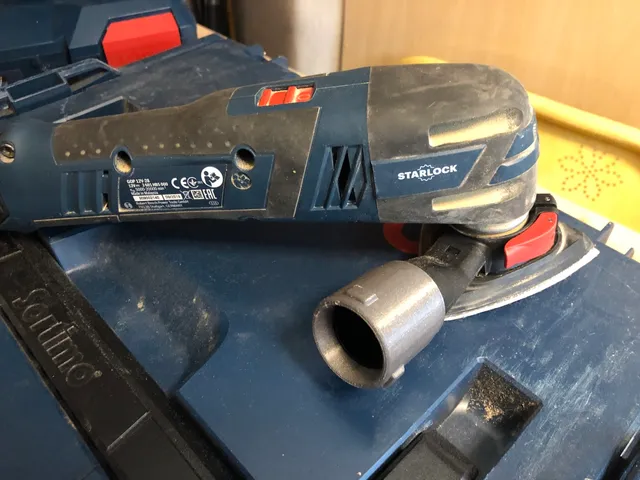 Bosch multitool dust extractor osVAC adapter