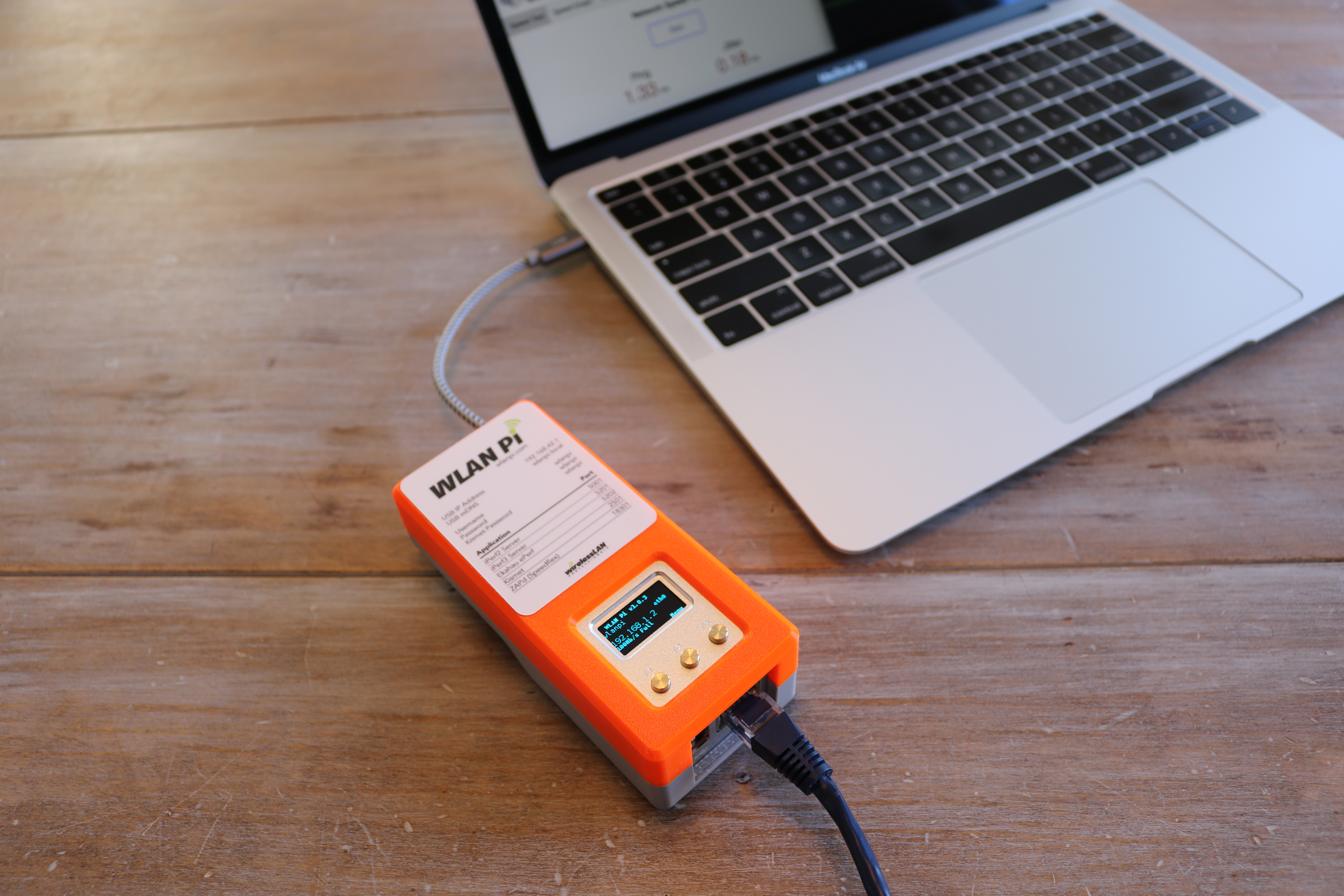 Miniatura 2 do modelo 3D WLAN Pi Handheld Case