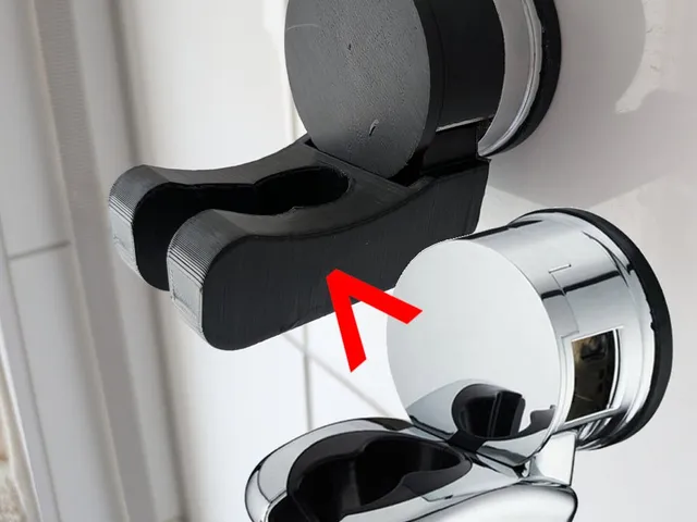 sucker cup showerhead holder replacement parts