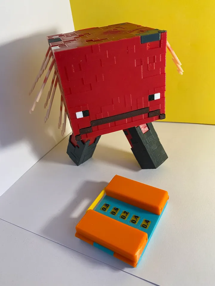 Strider Minecraft Papercraft PDF