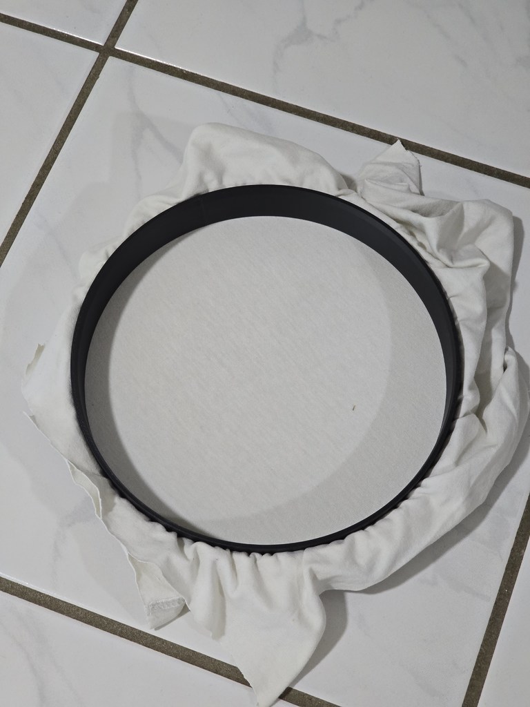 Telescope push-fit diffuser cap for generating flats with a t-shirt — thumbnail 5
