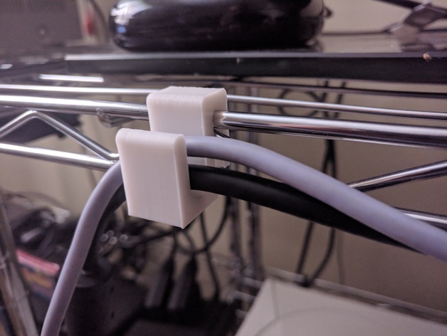 Wire Shelving Cable Hanger