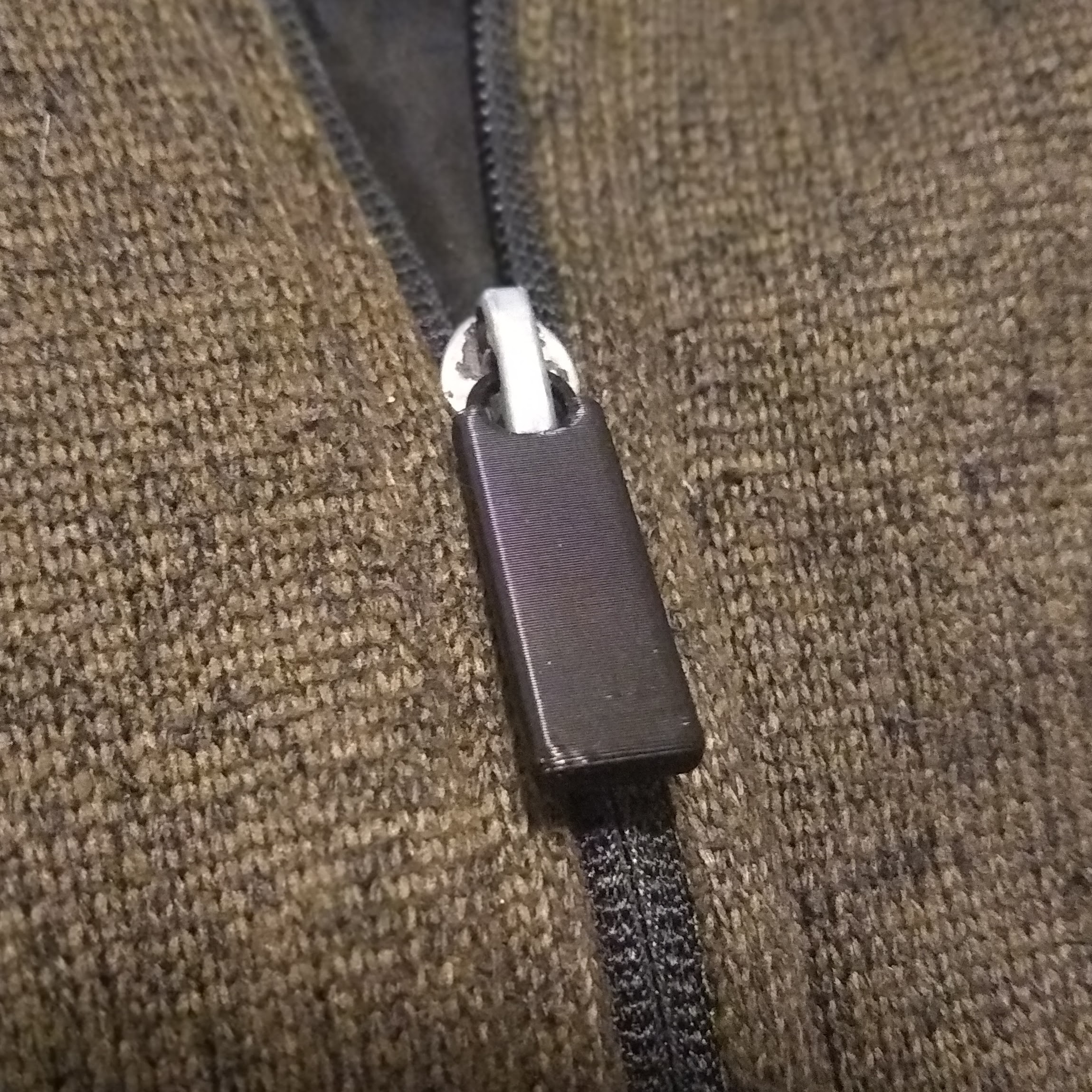Reinforced Zipper Pull
