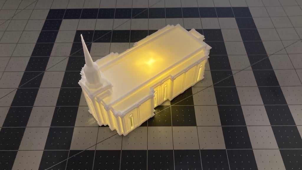 St Louis Temple Tea Light