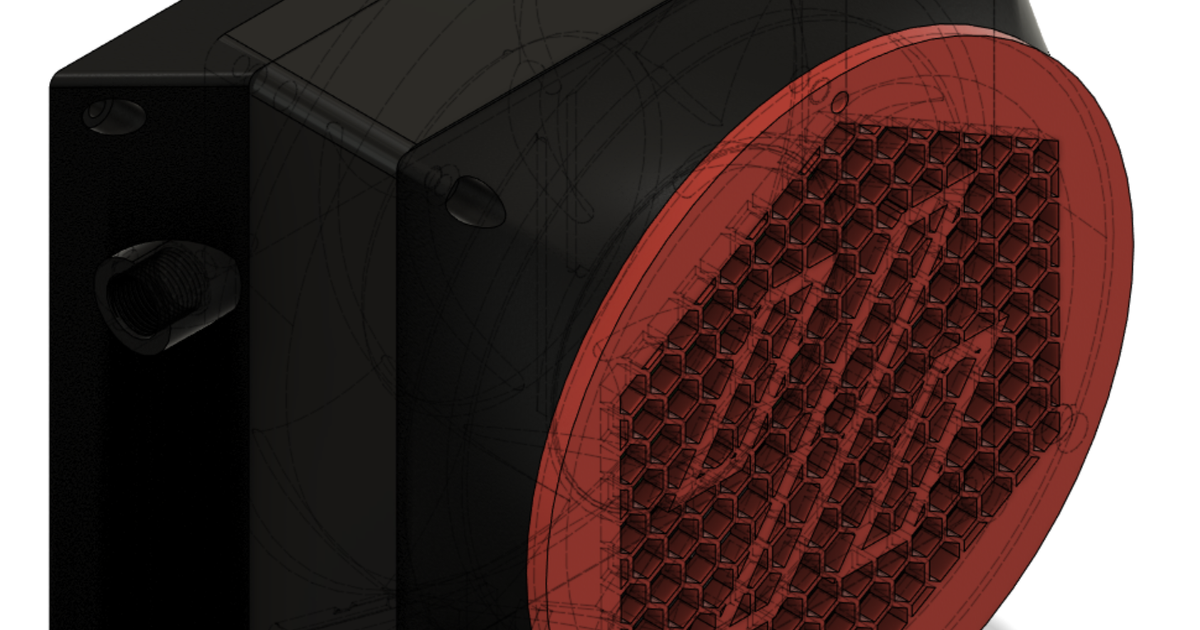 Voron 1.8/Trident/2.4 HEPA Filter Exhaust by dePrintinator Download free STL model