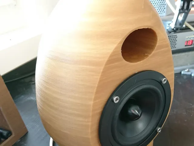 8cm 3.3" Egg Speaker smaller Remix