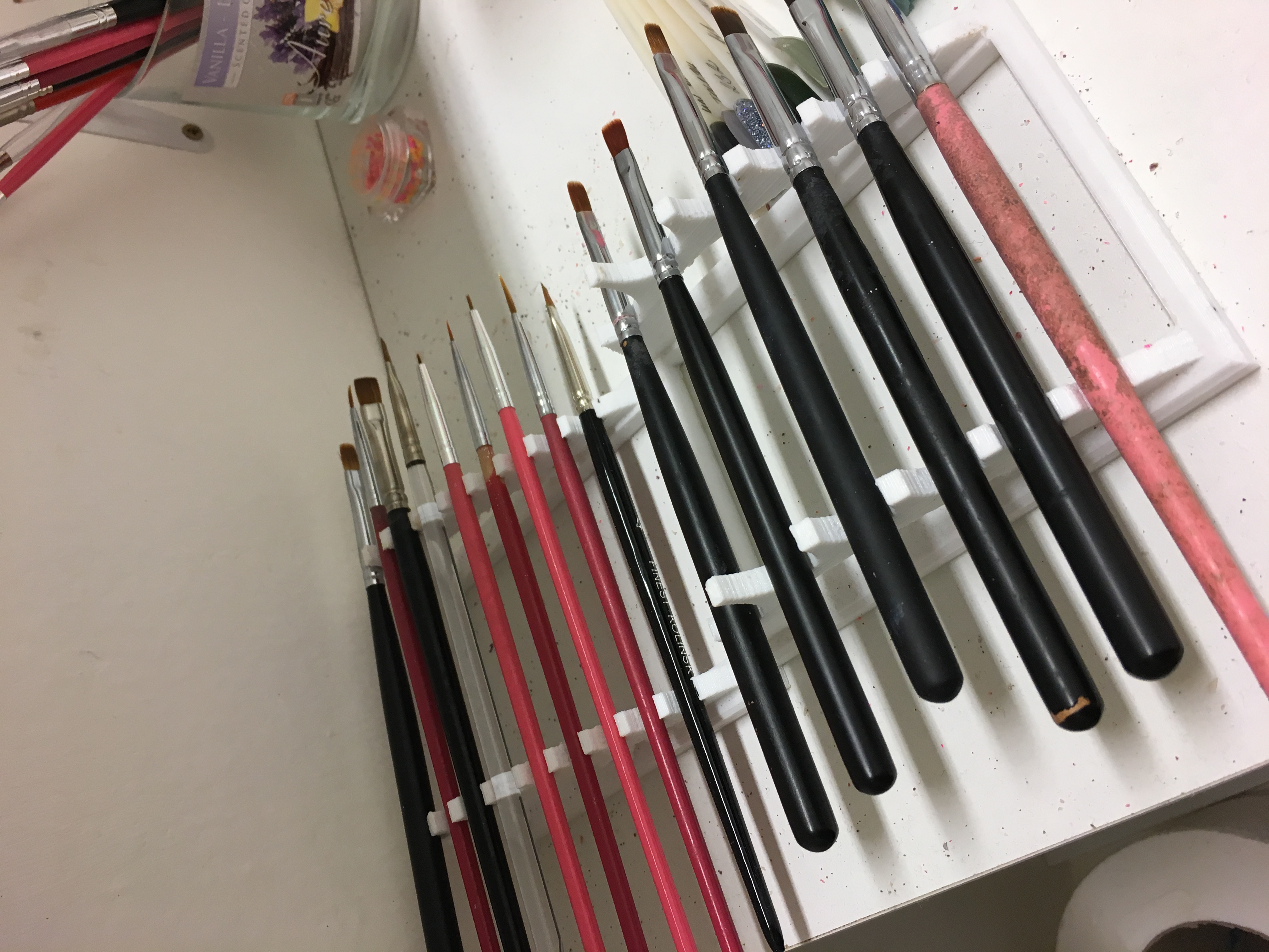Miniatura 5 do modelo 3D Brush stand