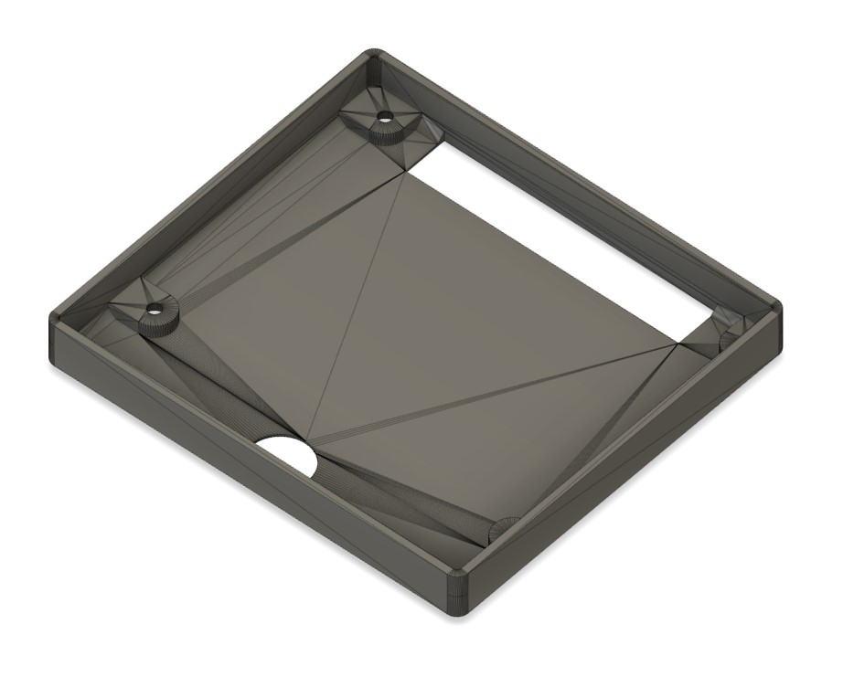 Ender 3 LCD Back Cover - Slim version