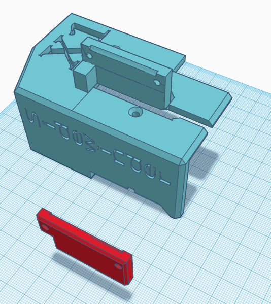 Sidewinder X1 X-axis-motorcover-with-clamp by Edwin | Download free STL ...