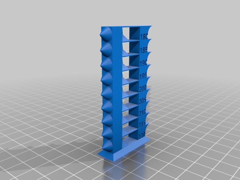 Temptower PLA 180-220 with Ideamaker groupfile