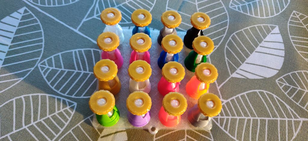Wine Glass Marker Set by Snille | Download free STL model | Printables.com