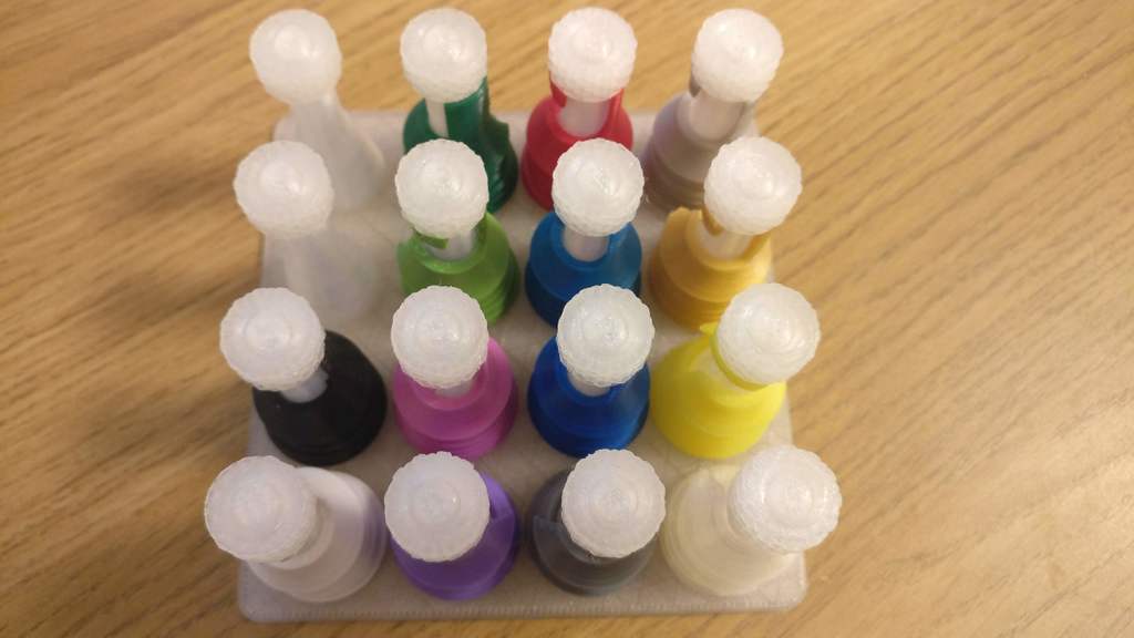 Wine Glass Marker Set by Snille | Download free STL model | Printables.com