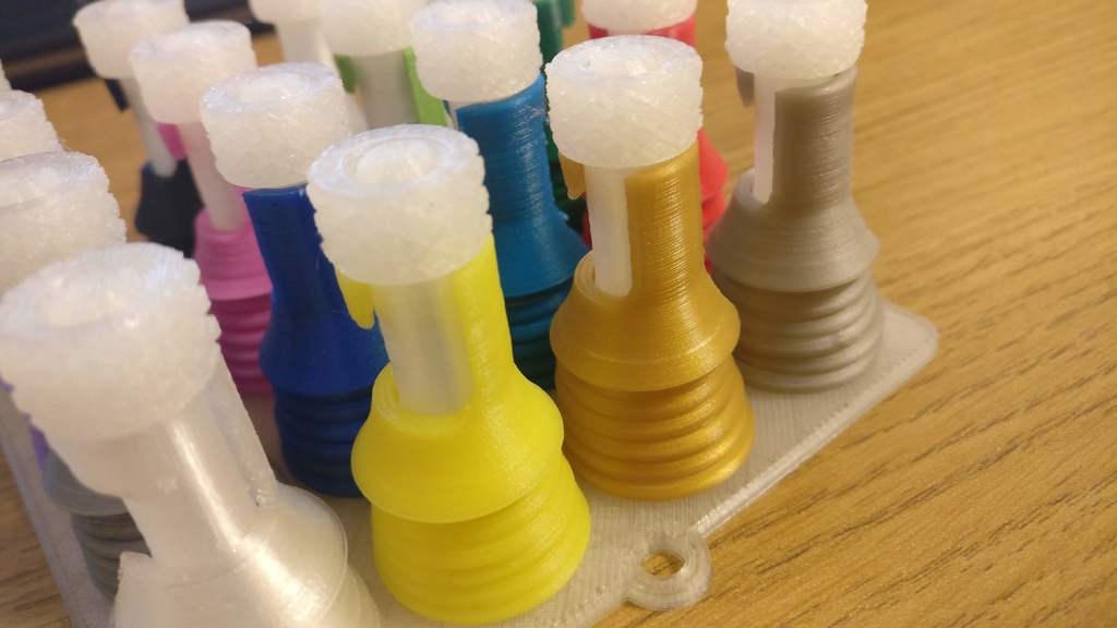 Wine Glass Marker Set by Snille | Download free STL model | Printables.com