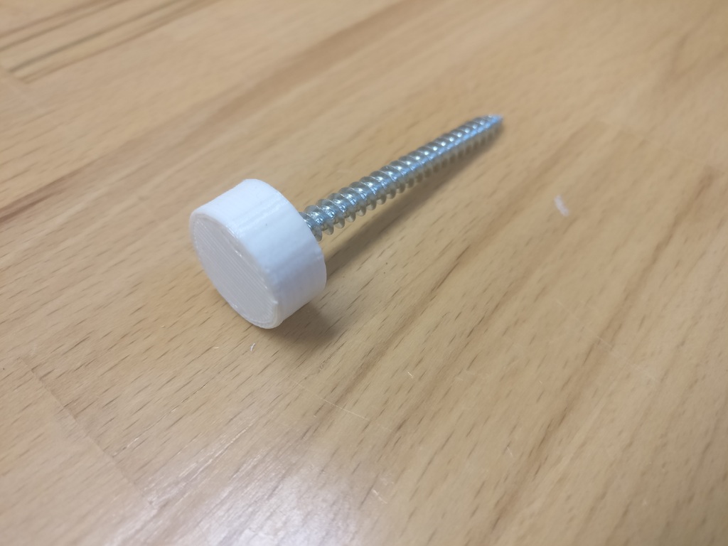 Countersunk screw washer with lid by Snille Download free STL model