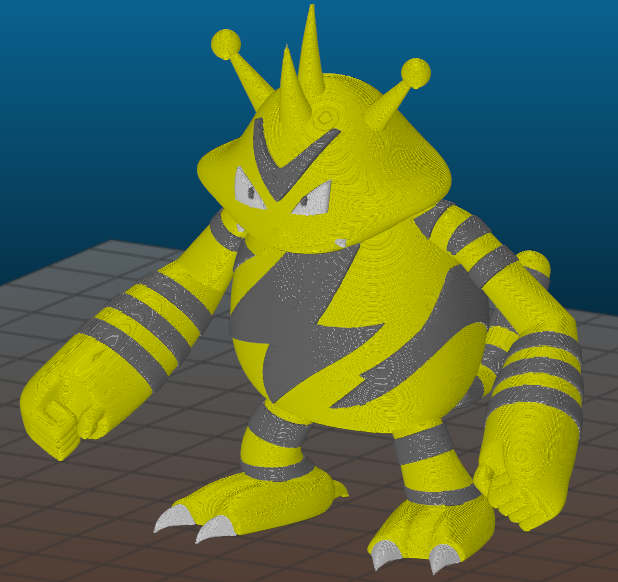 Electabuzz multimaterial remix