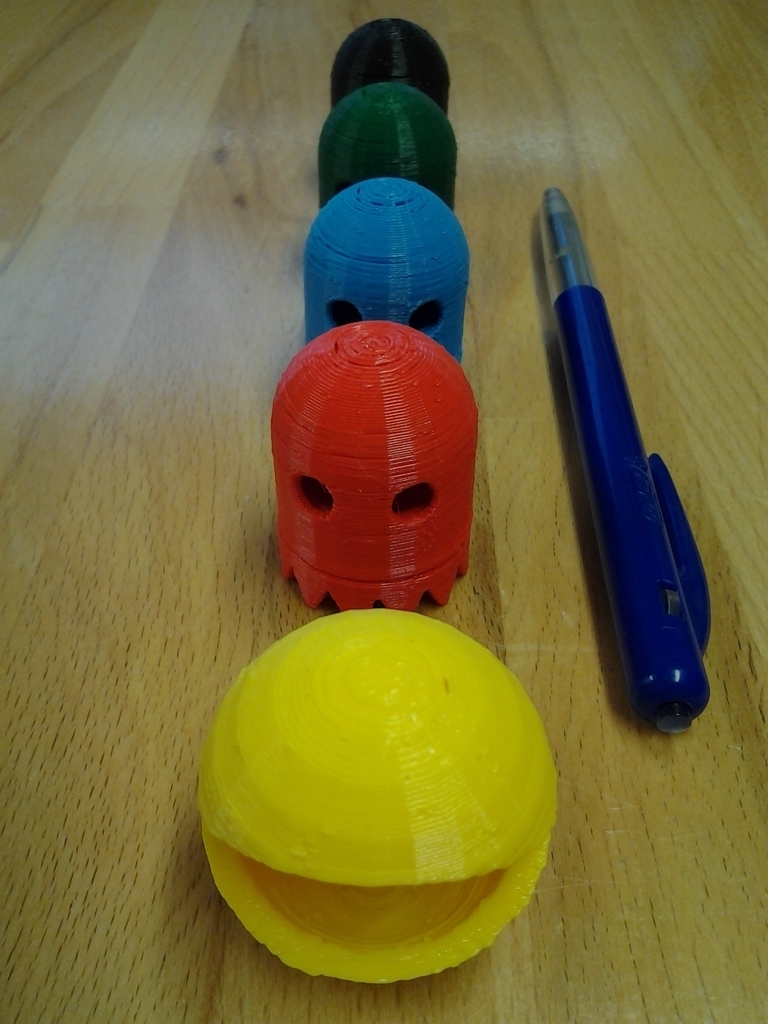 Miniatura 2 do modelo 3D Pacman & Ghost