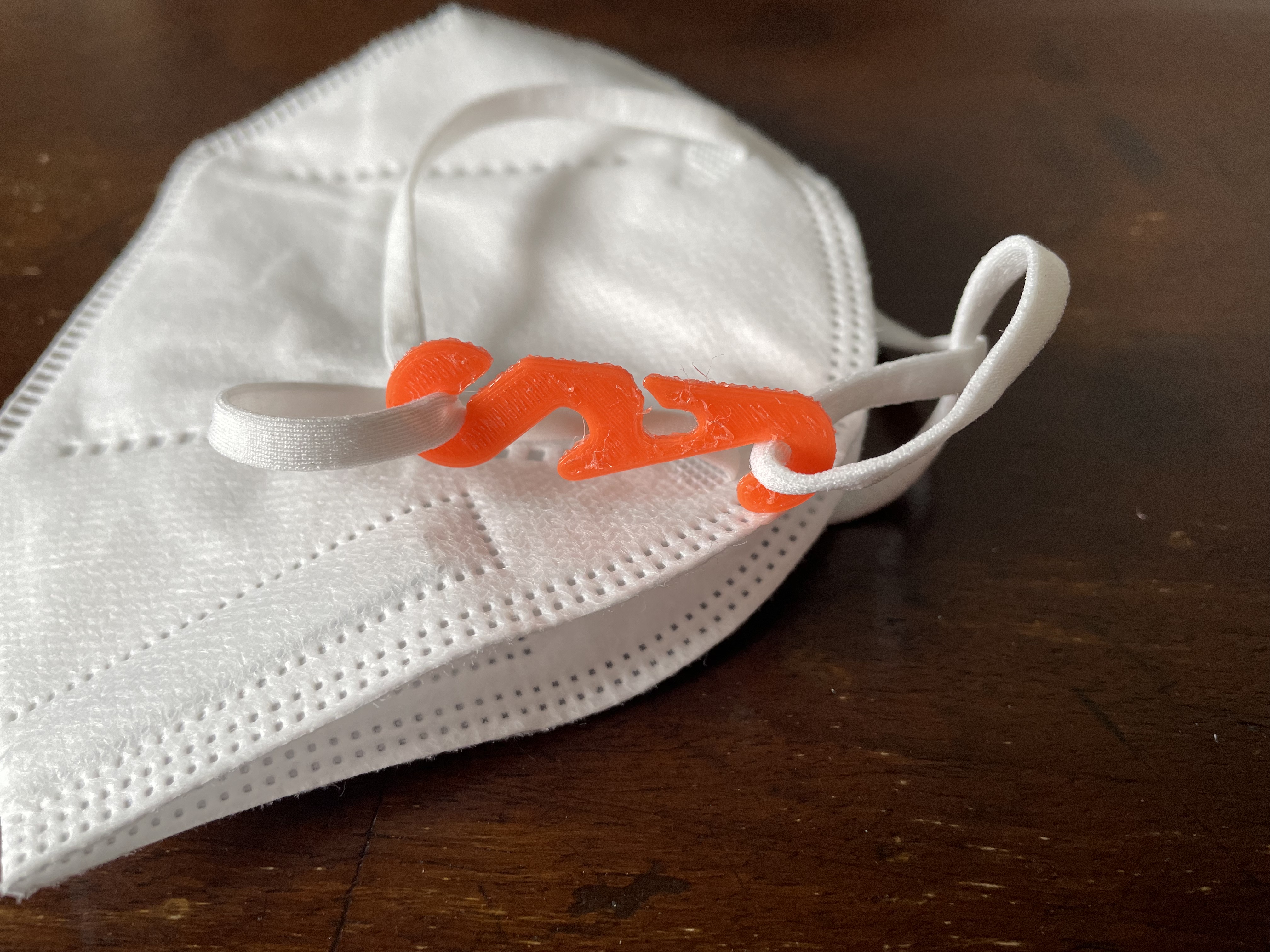 Miniatura 3 do modelo 3D Mask Strap Hook