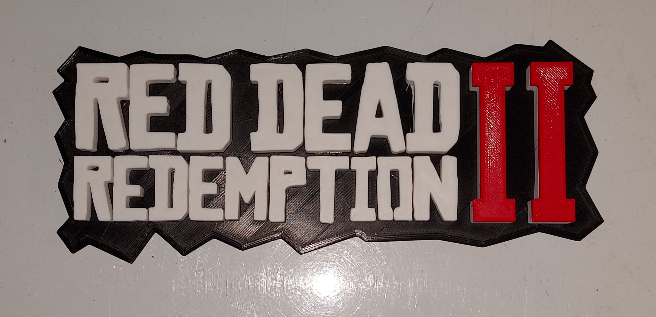 Plaque red dead redemption 2