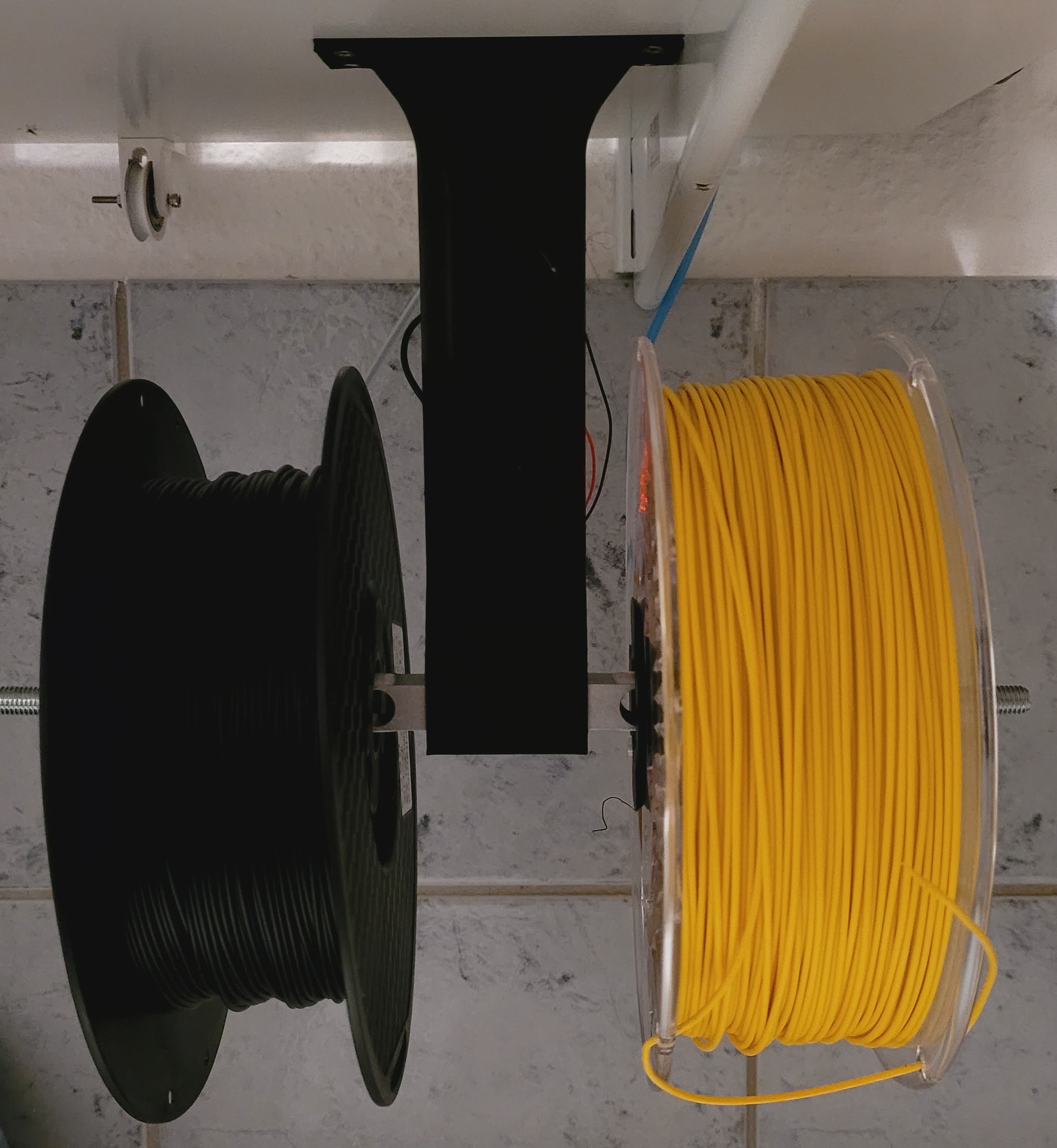 Spool Holder with 2 HX711 Sensors and ESP32 (MH-ET Live)