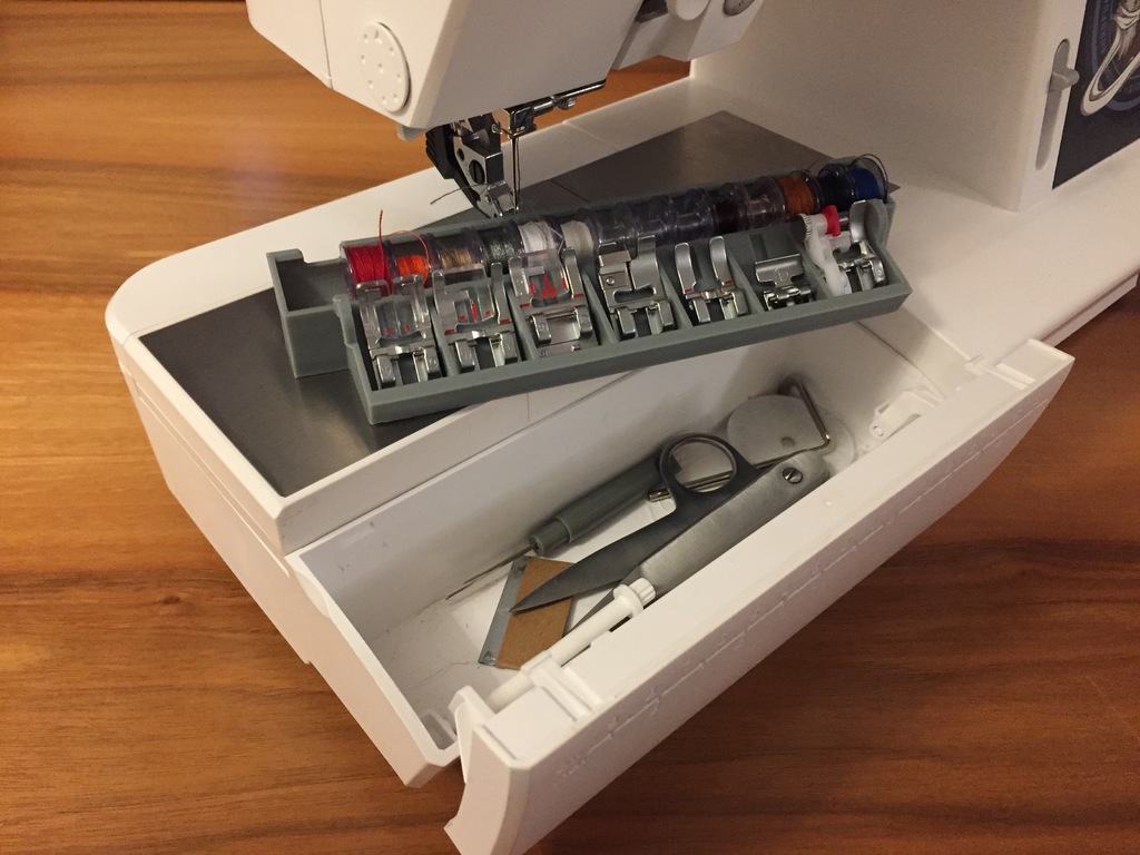 Pfaff Passport 2.0 /3.0 Utility Tray by skyhawkcosplay Download free