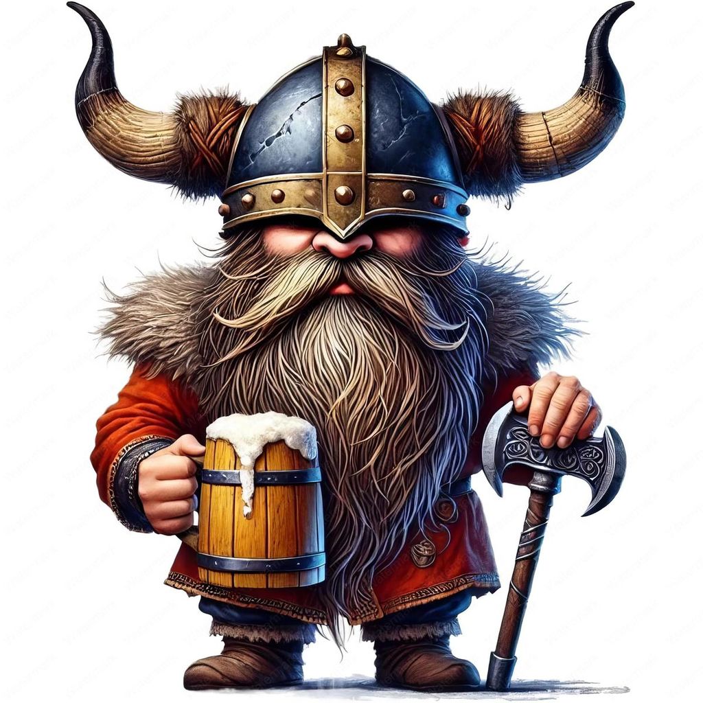 Tiny Viking with a Tankard — miniatura 2