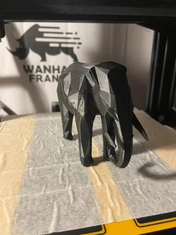 sculpture elephant a la Richard Orlinski