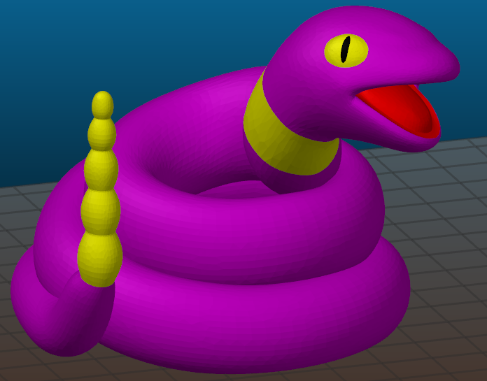 Ekans Pokemon EDLI3D