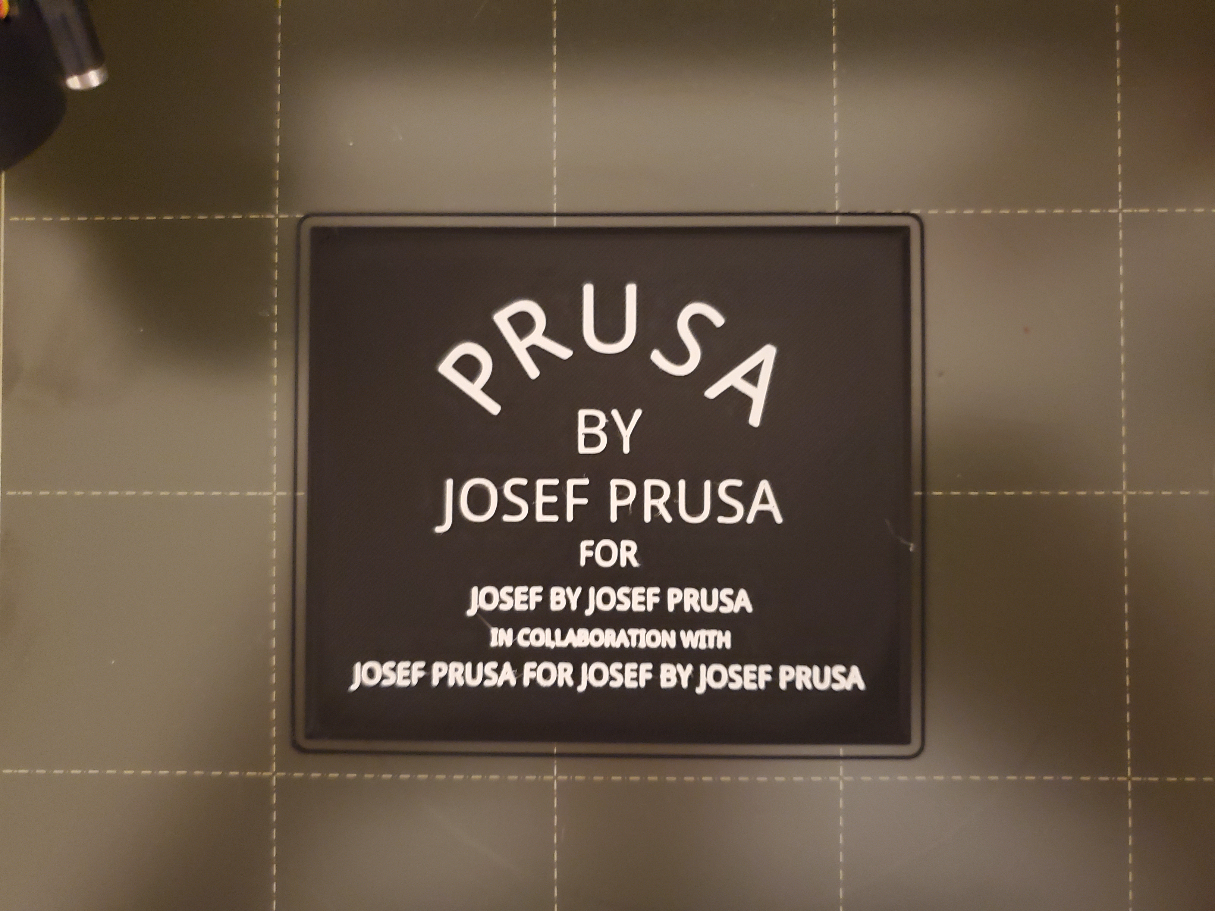 Prusa by Josef Prusa sign for your Prusa by Josef Prusa