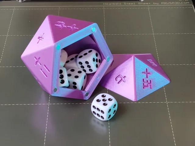 Kanji D20 Dice