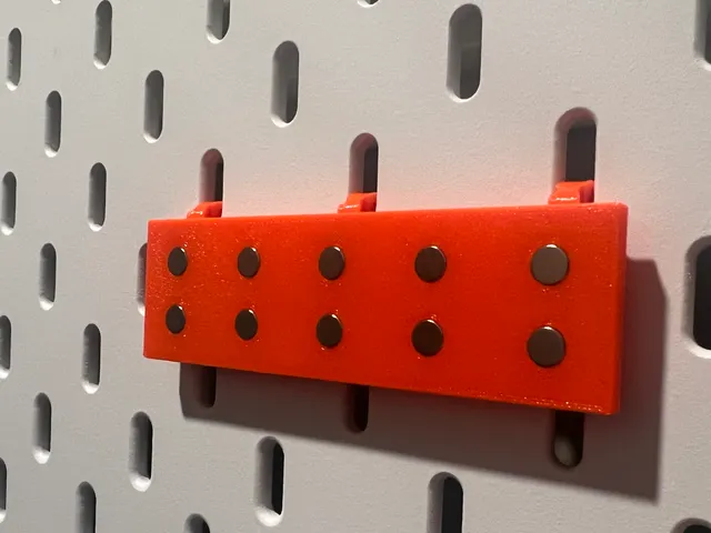IKEA Skadis Heavy Duty Magnetic Mount