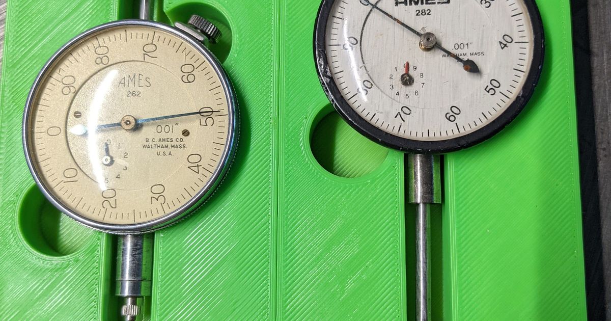 2 inch Dial Indicator Storage Insert by Making with Matt Download