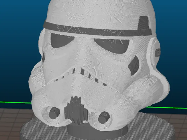 Star Wars Stormtrooper Bust - dual extrusion
