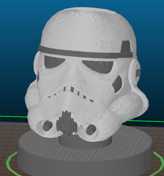 Star Wars Stormtrooper Bust - dual extrusion