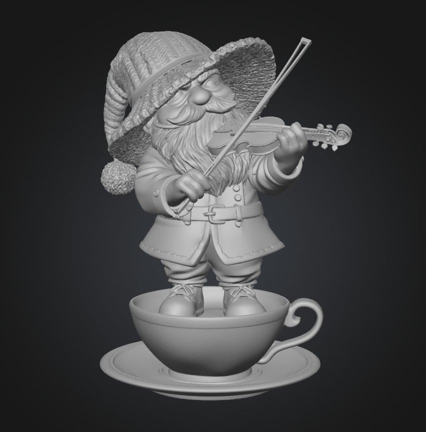 Teacup Violinist