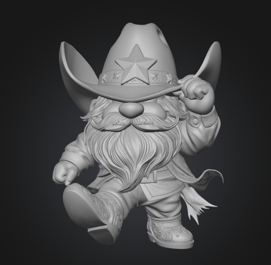 Starry Cowboy Gnome