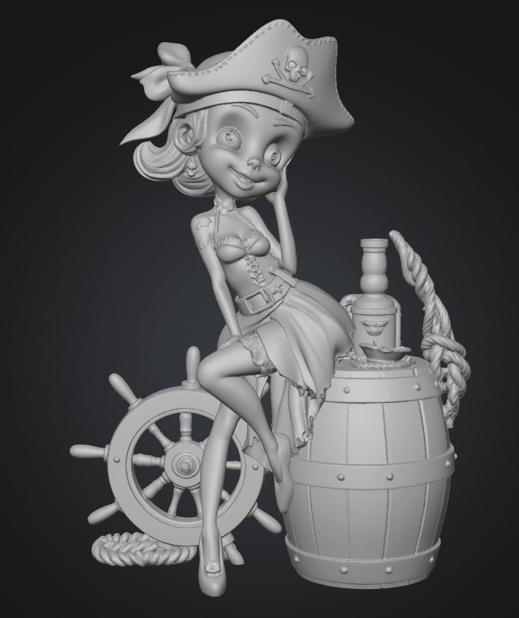 Pirate Pin-Up