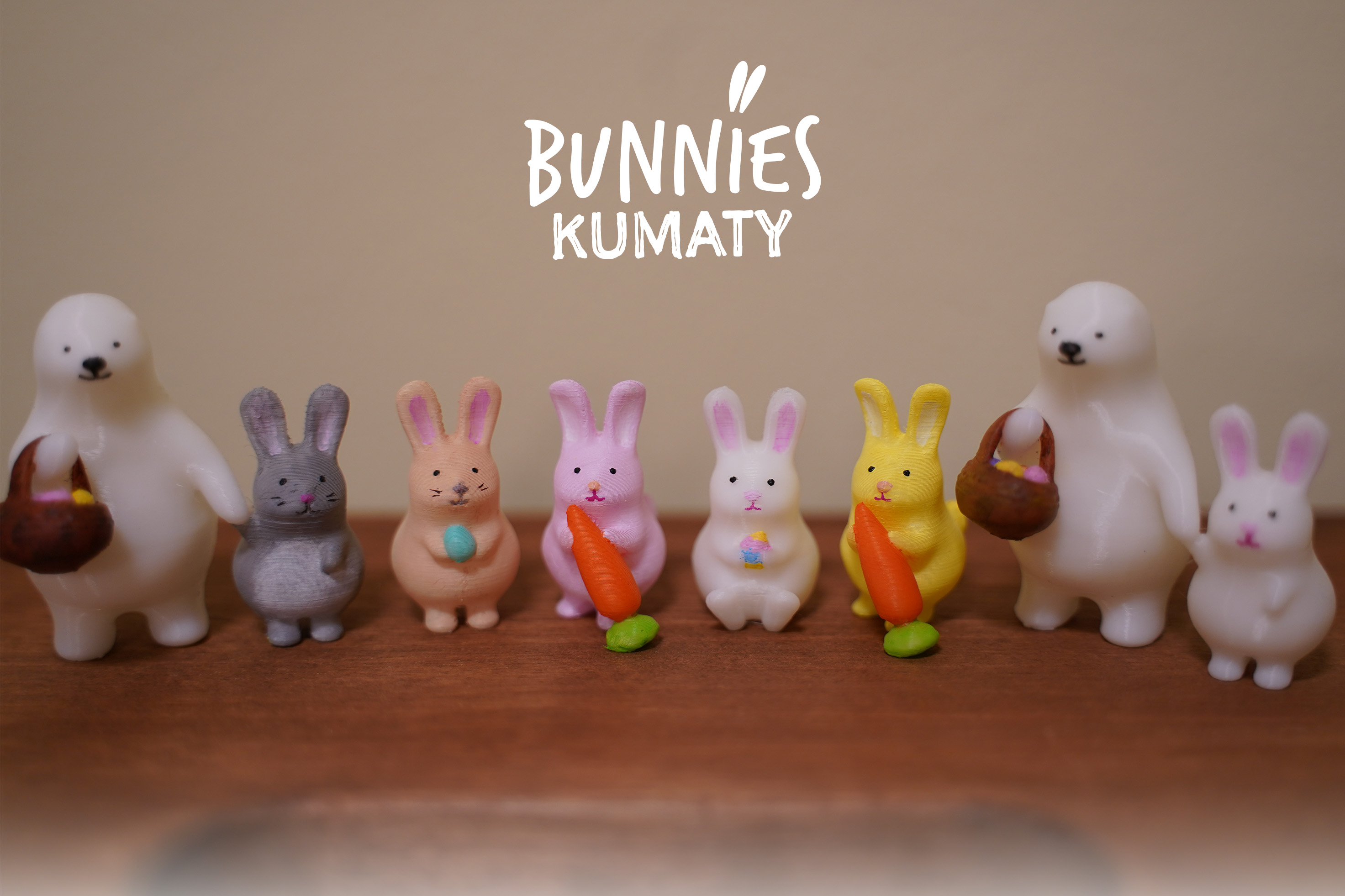 KUMATY : Polar Bear and Bunnies