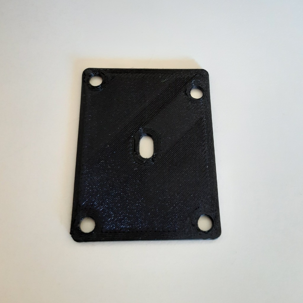 BMW E39 speaker enclosure plate