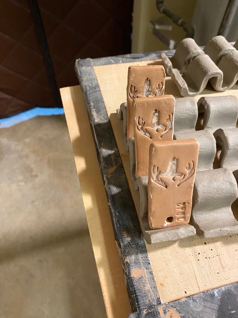 Test Tile Rack Mold for Ceramic Glaze Testing — miniatura 3