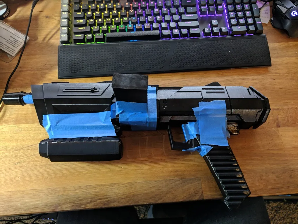 DC-17m Clone Commando Blaster Rifle by horvaticus | Download free STL ...