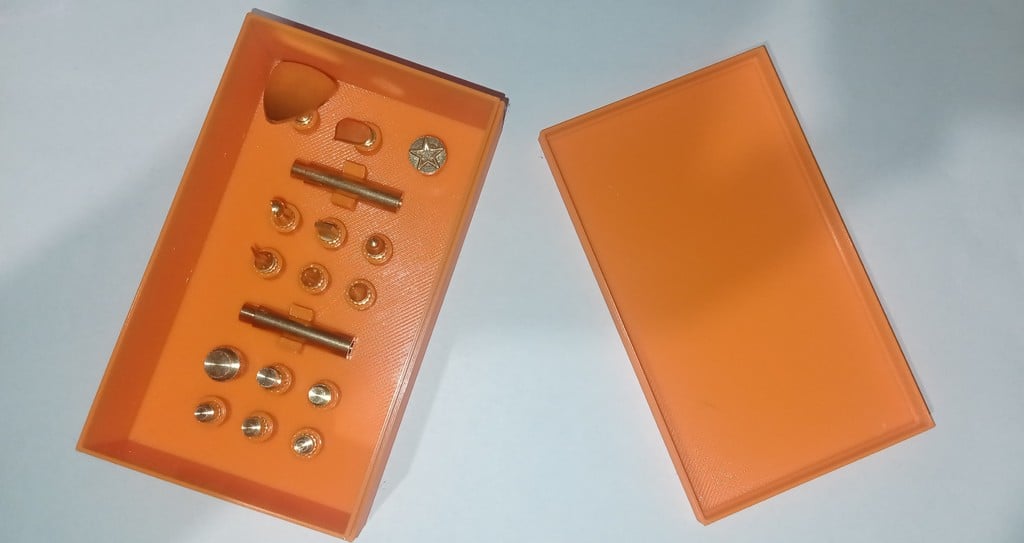 Soldering iron tips case / Коробка для наконечников паяльника