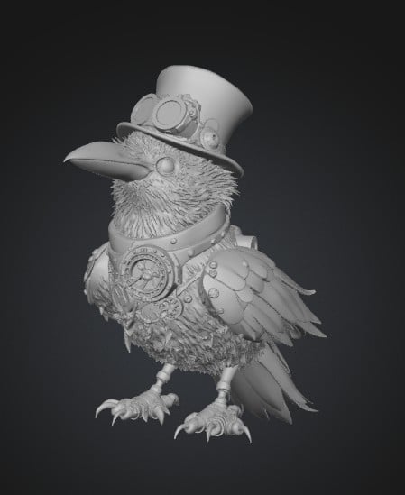 Clockwork Raven
