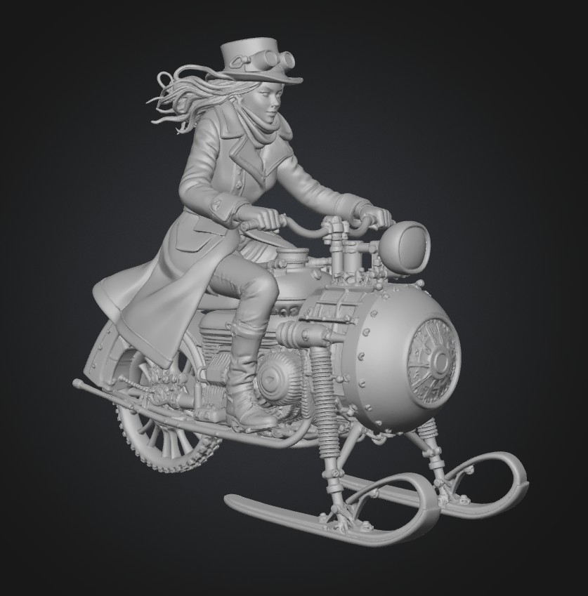 Steampunk Snow Rider