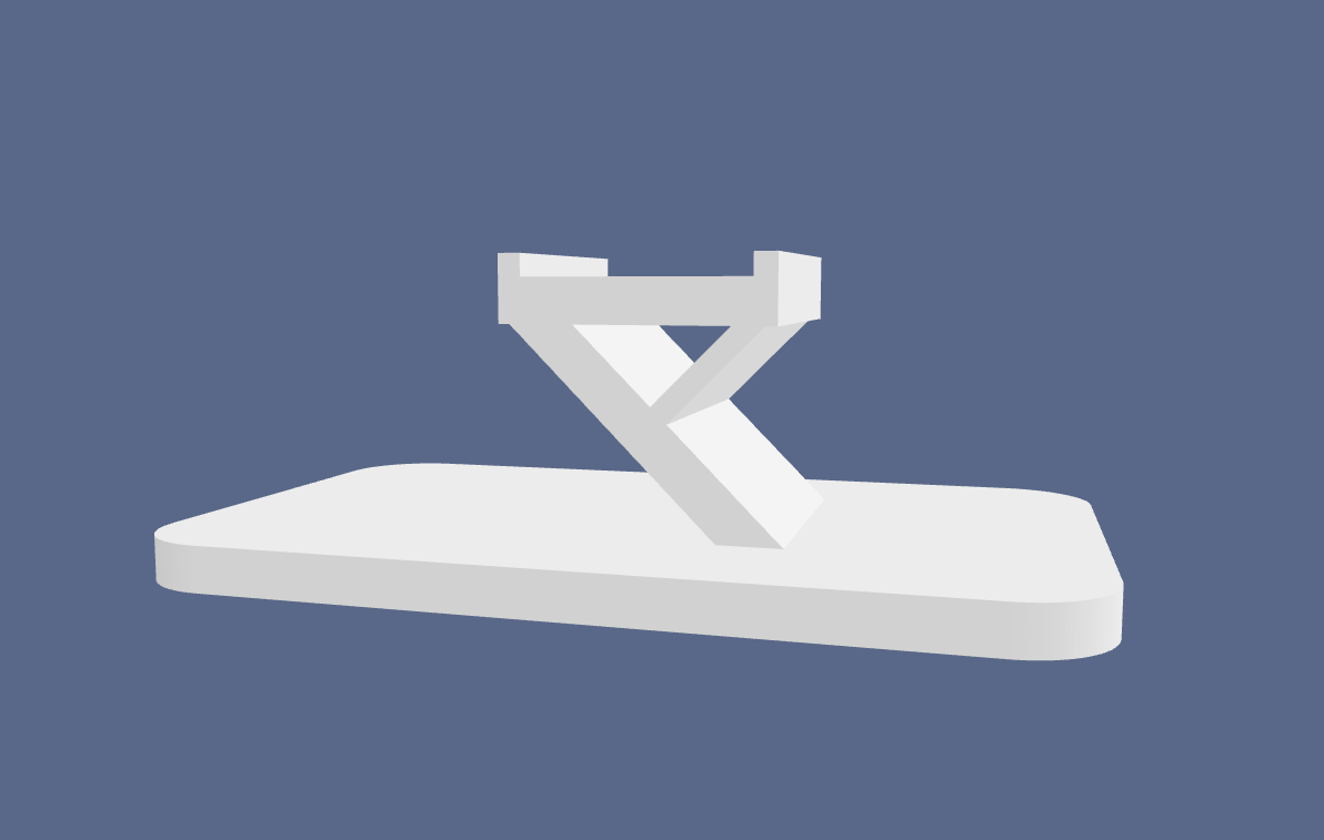 Figurine support base